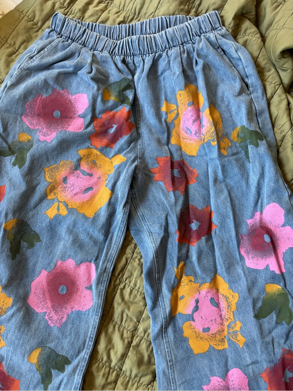 Jungmaven Floral Denim Disco Pant - Picture 7 of 7